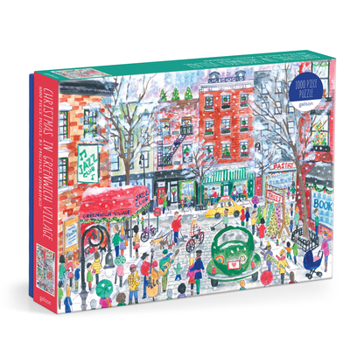 Misc. Michael Storrings Christmas in Greenwich Village 1000 Piece Puzzle Book
