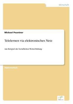 Paperback Telelernen via elektronisches Netz: Am Beispiel der beruflichen Weiterbildung [German] Book