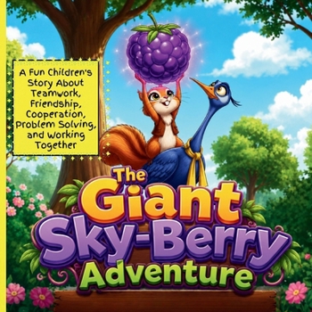 Paperback The Giant Sky-Berry Adventure: A Fun Children's Story About Teamwork, Friendship, Cooperation, Problem Solving, and Working Together Book