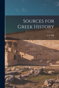 Paperback Sources for Greek History Book