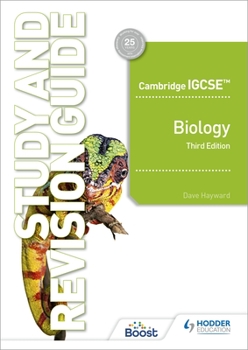 Paperback Cambridge Igcse(tm) Biology Study and Revision Guide Third Edition: Hodder Education Group Book