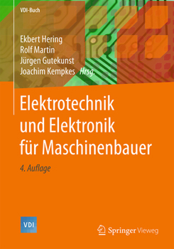 Hardcover Elektrotechnik Und Elektronik Für Maschinenbauer [German] Book