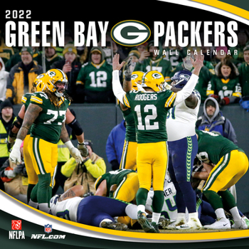 Calendar Green Bay Packers 2022 12x12 Team Wall Calendar Book