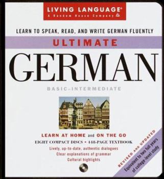 Paperback Ultimate German: Basic-Intermediate [With 448 Page Book] Book