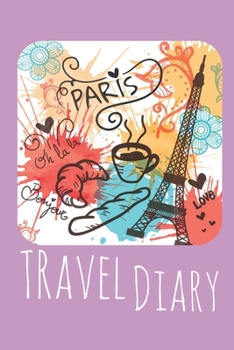 Paperback Paris travel diary Book