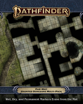 Game Pathfinder Flip-Mat: Haunted Dungeons Multi-Pack Book