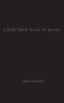 Paperback A little black book of poetry Book