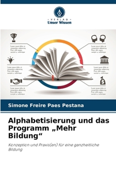 Paperback Alphabetisierung und das Programm "Mehr Bildung" [German] Book