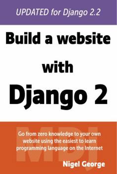 Paperback Build a website with Django 2 Book