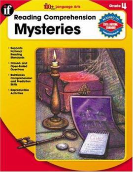 Paperback The 100+ Series Reading Comprehension Mysteries, Grade 4 Book