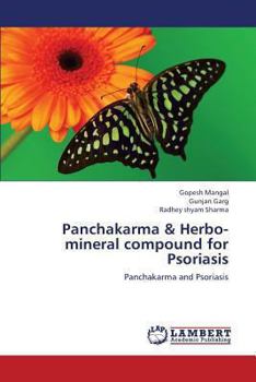 Paperback Panchakarma & Herbo-Mineral Compound for Psoriasis Book