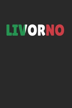 Paperback Italia Livorno Notebook: Graph Paper Journal 6x9 - 120 Pages Book