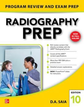 Paperback Radiography Prep (Program Review and Exam Preparation), 10th Edition Book