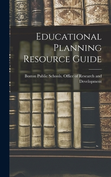 Hardcover Educational Planning Resource Guide Book