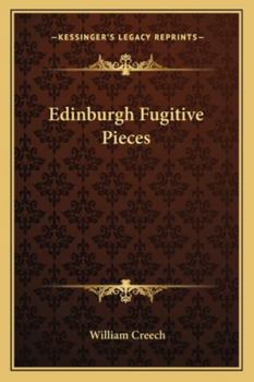 Paperback Edinburgh Fugitive Pieces Book