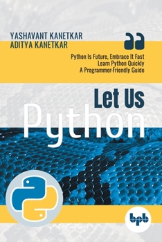 Paperback Let Us Python Book