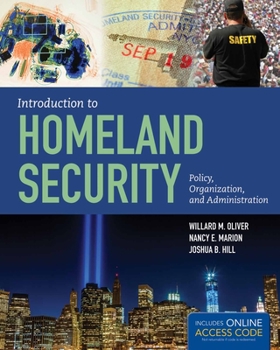Paperback Introduction to Homeland Security: . Book