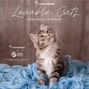 Rachael Hale + Nhs - Lovable Cats 2026 Wall Calendar