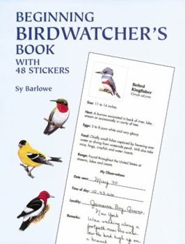 Paperback Beginning Birdwatcher's Book: With 48 Stickers [With 48] Book