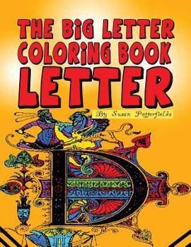 Paperback The Big Letter Coloring Book: Letter D Book