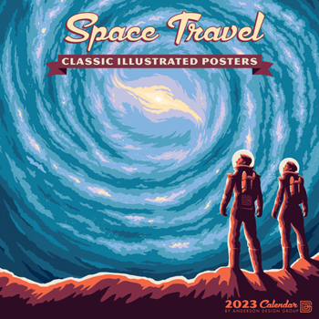Calendar Space Travel 2023 Wall Calendar Book