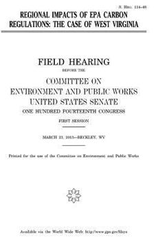 Regional impacts of EPA carbon regulations : the case of West Virginia