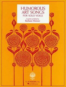 Paperback Humorous Art Songs: Voice and Piano Book