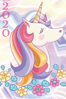 2020: Monthly Weekly Vertical Days Dated Agenda with Monday Start | January through December Organizer | 2020 Unicorn Planner (Gratitude Favors Series)