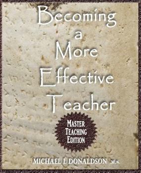 Paperback Becoming a More Effective Teacher Book