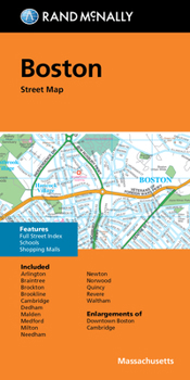 Loose Leaf Rand McNally Folded Map: Boston Street Map Book