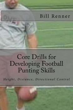 Paperback Core Drills for Developing Football Punting Skills Book