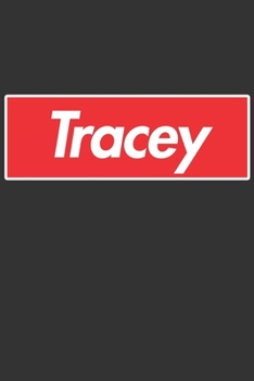 Paperback Tracey: Tracey Planner Calendar Notebook Journal, Personal Named Firstname Or Surname For Someone Called Tracey For Christmas Book