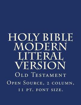 Paperback Holy Bible Modern Literal Version: Old Testament Book