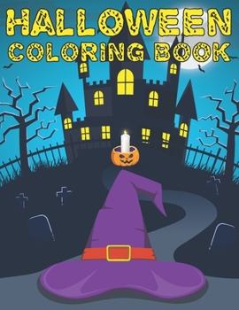 Halloween Coloring Book: Children Halloween Coloring Book