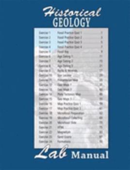 Loose Leaf Historical Geology Lab Manual Book