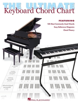 Paperback The Ultimate Keyboard Chord Chart Book