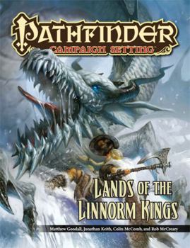 Paperback Pathfinder Campaign Setting: Lands of the Linnorm Kings Book