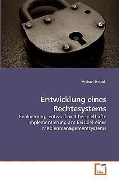 Paperback Entwicklung eines Rechtesystems [German] Book