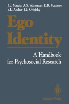 Paperback Ego Identity: A Handbook for Psychosocial Research Book