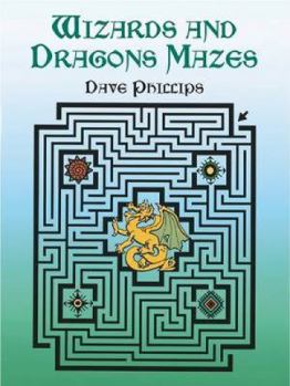 Paperback Wizards and Dragons Mazes Book