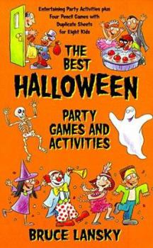 Paperback The Best Halloween Party Game Book