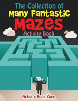 Paperback The Collection of Many Fantastic Mazes Activity Book
