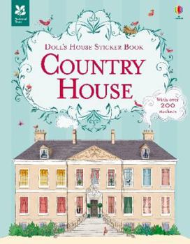 Paperback Doll's House Sticker Book Country House Book