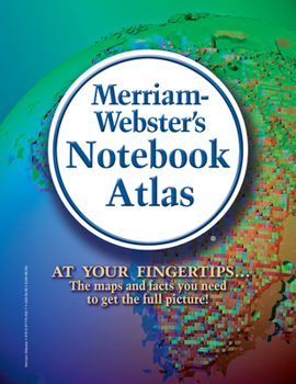 Paperback Merriam-Webster's Notebook Atlas Book