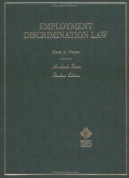 Hardcover Player's Employment Discrimination Law (Hornbook Series) Book