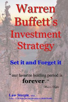 Paperback Warren Buffett's Investment Strategy: Set it and Forget it Book