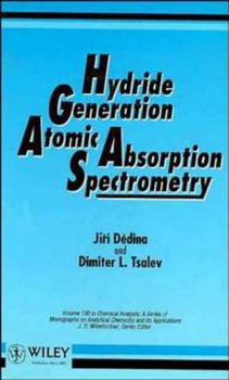 Hardcover Hydride Generation Atomic Absorption Spectrometry Book