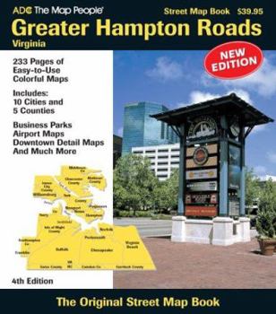 Spiral-bound Greater Hampton Roads, Virginia: Includes 10 Cities and 5 Counties Book