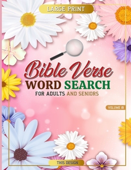 Bible Verse Word Search: Large Print Word Search Puzzle with Words of Jesus for Adults and Seniors Vol 1