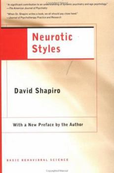 Paperback Neurotic Styles Book